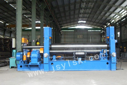 中小型上輥萬(wan)能式卷闆機