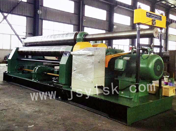 機械三輥對稱(cheng)式卷闆機