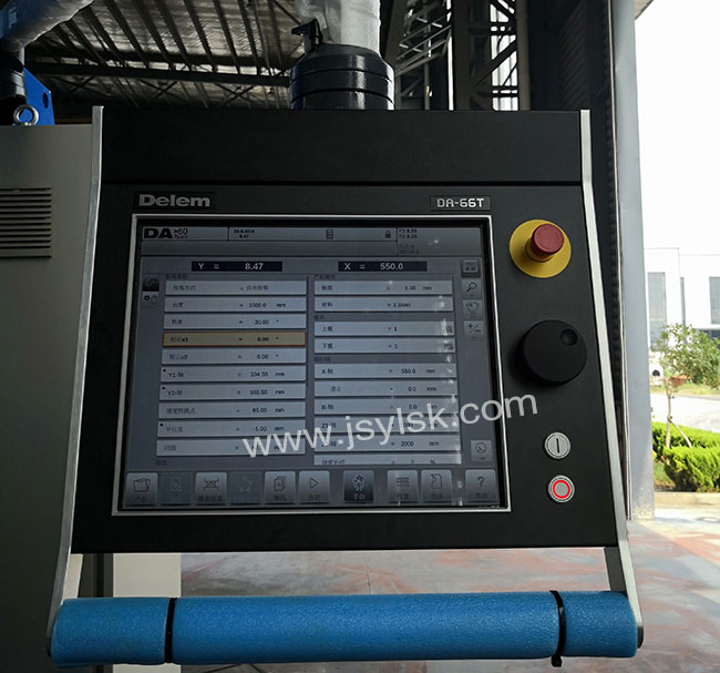 WE67K-125/3200數控折(shé)彎機 DA66T數控系統，6+1軸(zhóu)